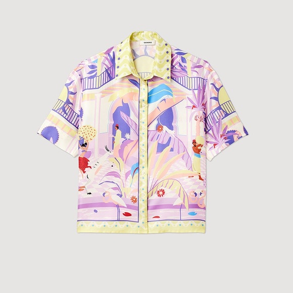 NWT Sandro x Louis Barthelemy Silk Set - Picture 3 of 13